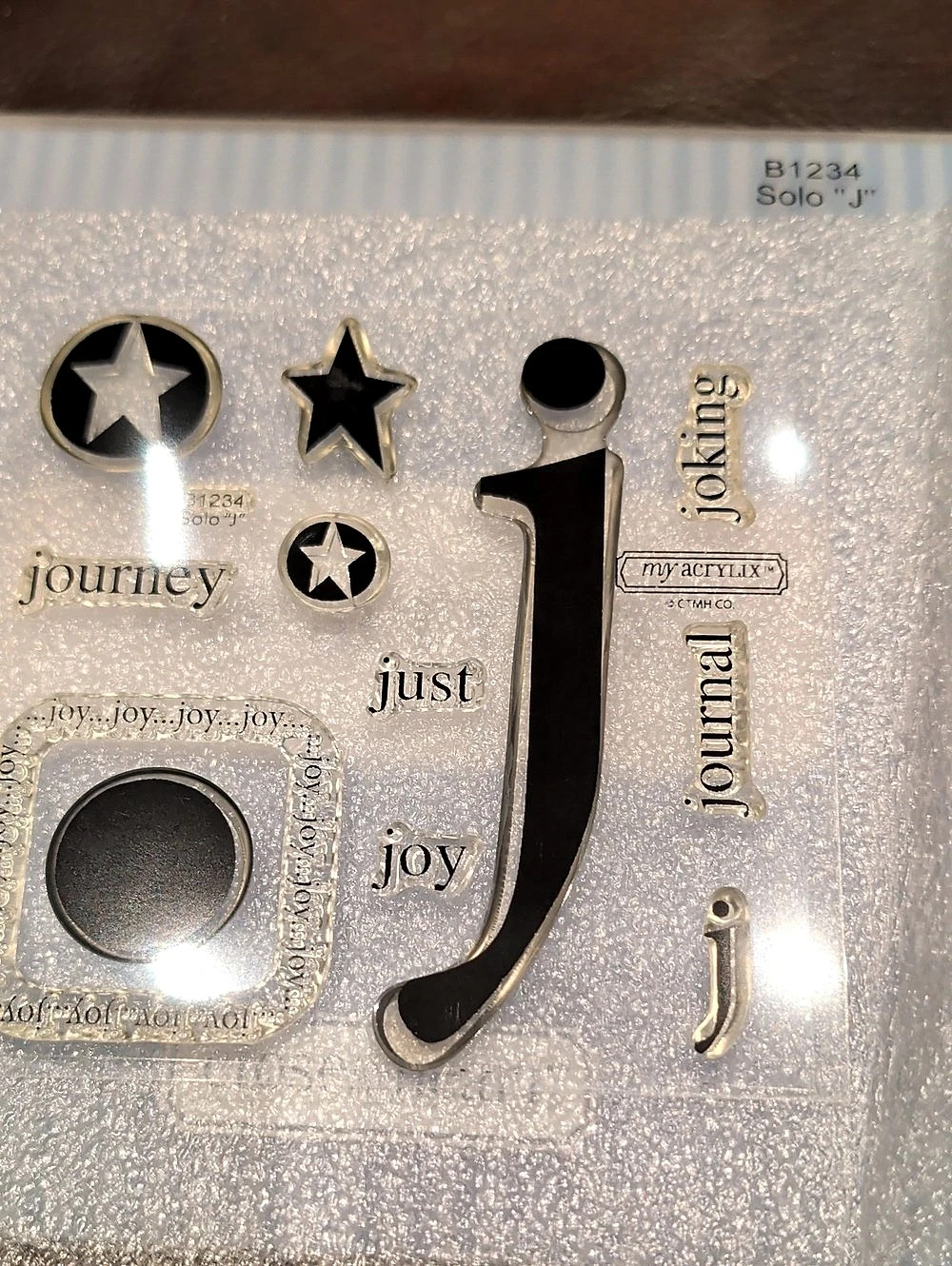 my acrylix Journaling B1234 Embellishments